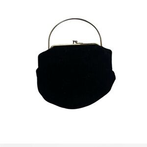 Vintage 40s Velvet evening bag